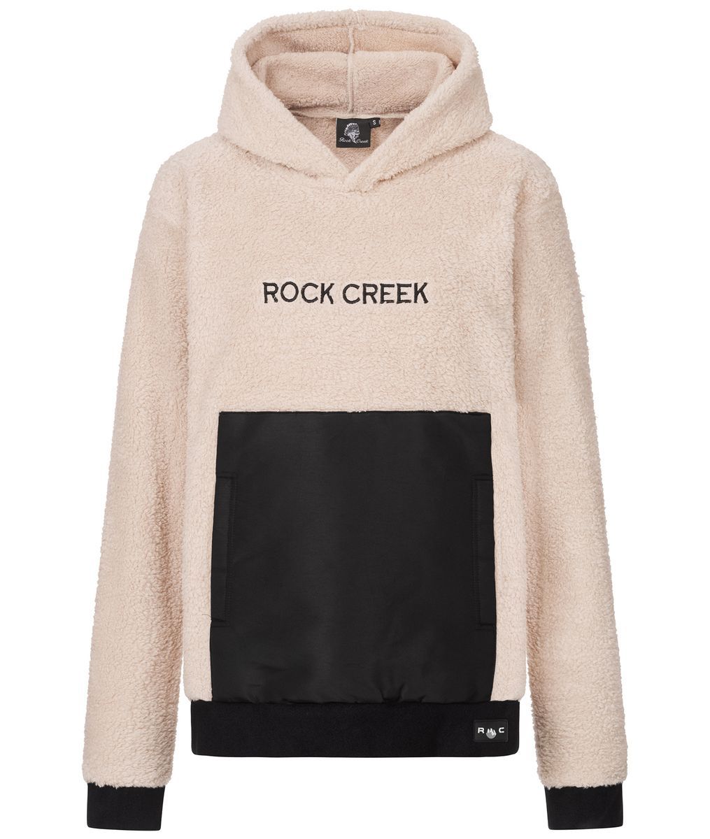 Fleece-Hoodie mit Vordertasche