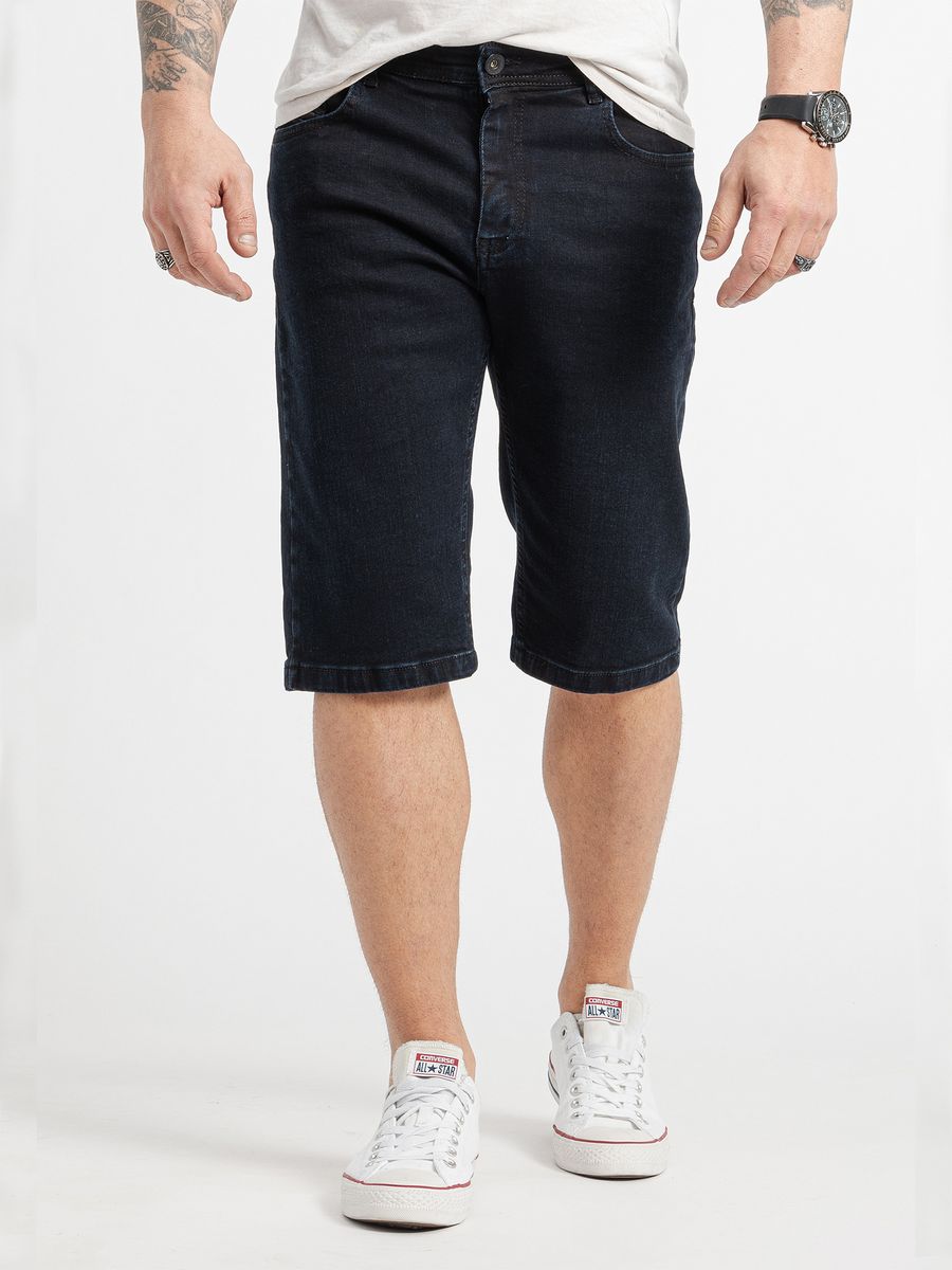Herren Jeansshorts mit dunkler Waschung