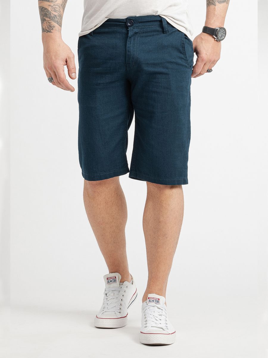 Herren Jeansshorts mit dunkler Waschung