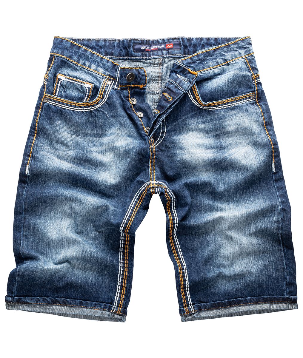Herren Jeansshorts mit dunkler Waschung
