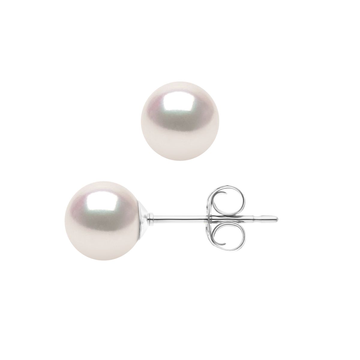 Elegante japanische Akoya-Perlenstecker