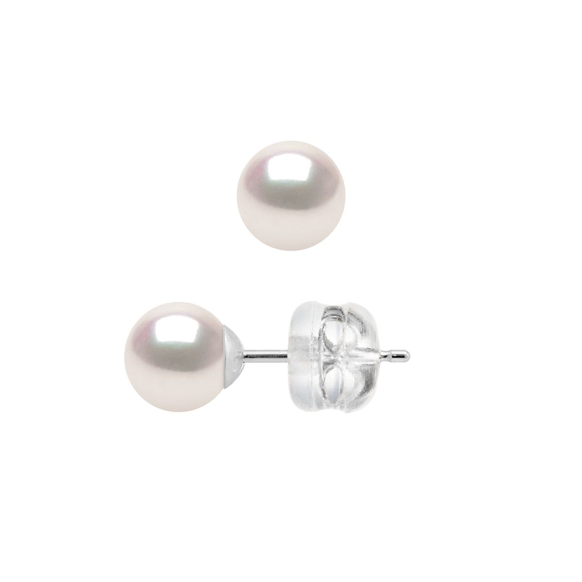 Elegante japanische Akoya-Perlenstecker