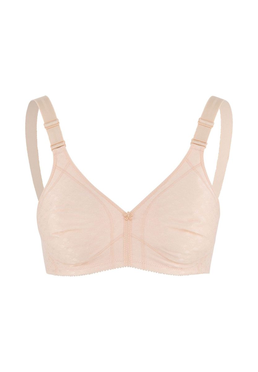 Nahtloser Komfort-BH aus Baumwolle