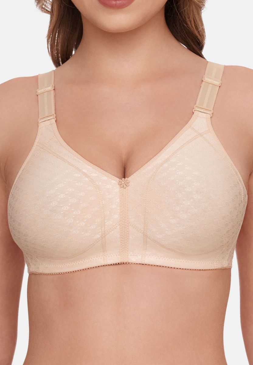 Nahtloser Komfort-BH aus Baumwolle