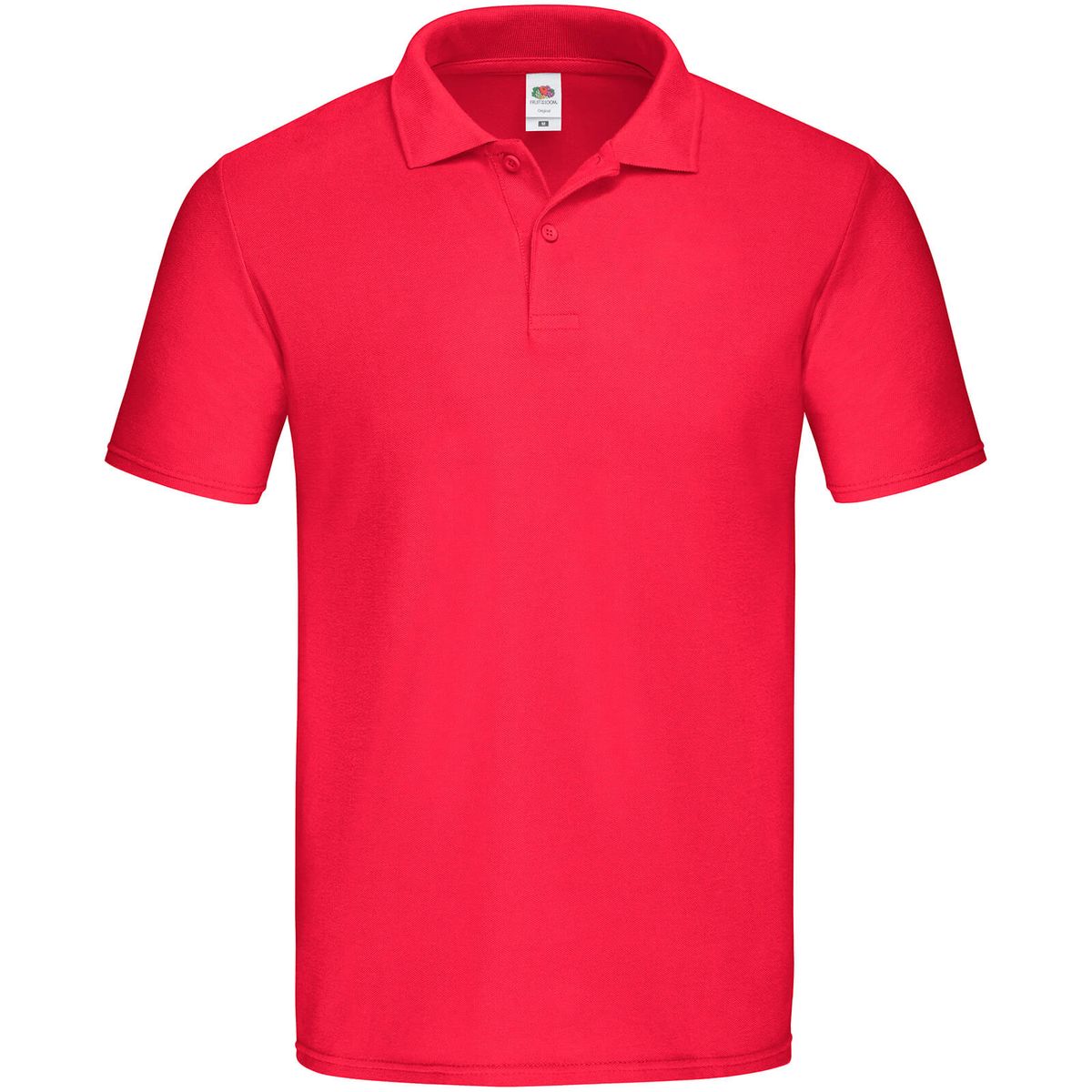 Fruit Of The Loom Herren Original Polo Shirt (Rot)