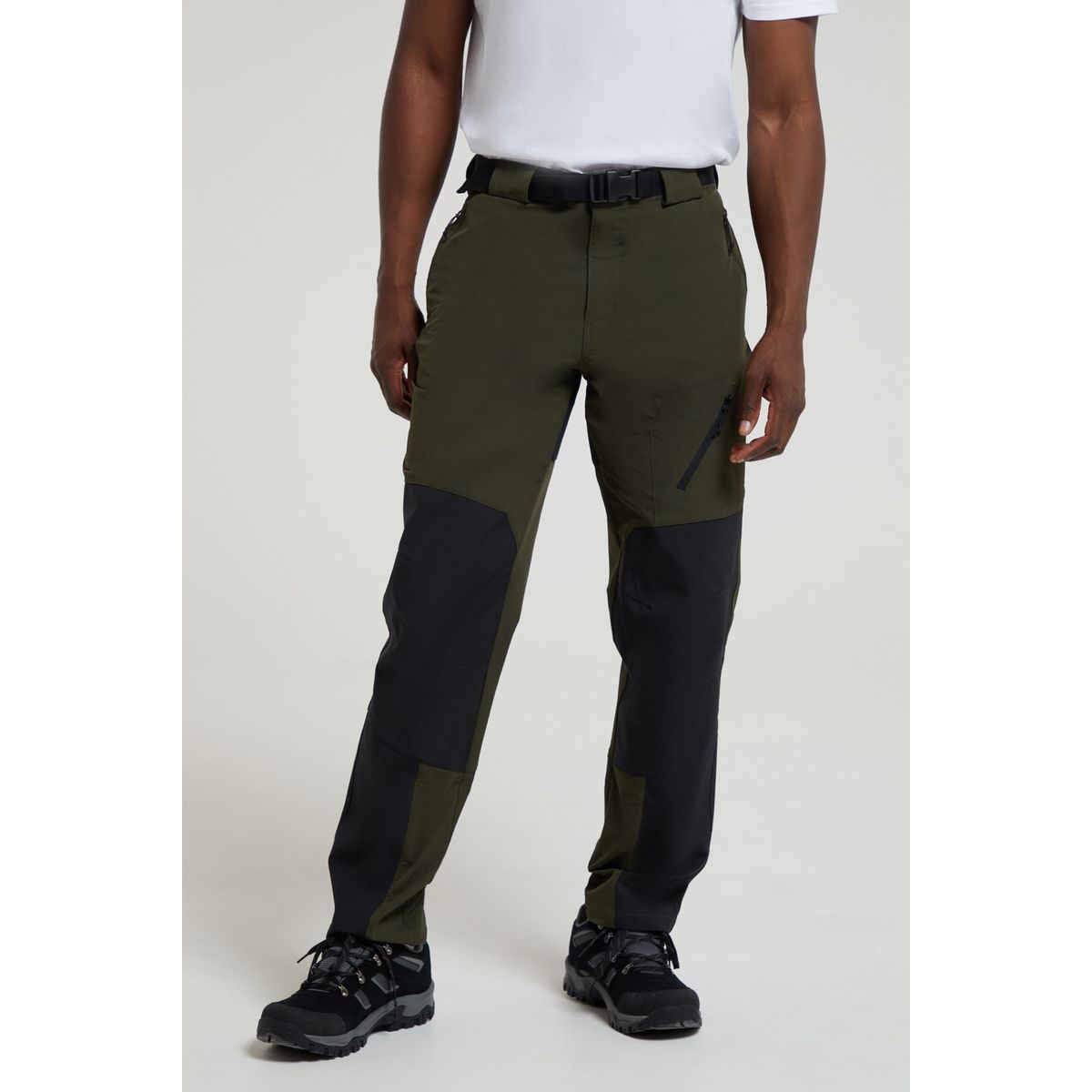 Mountain Warehouse Herren Wald wasserabweisende Wanderhose (grün)
