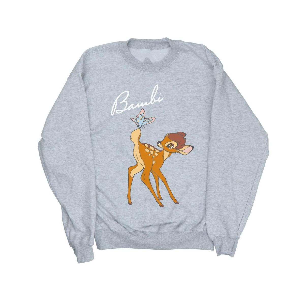 Bambi Schmetterling Grafik Print Sweatshirt