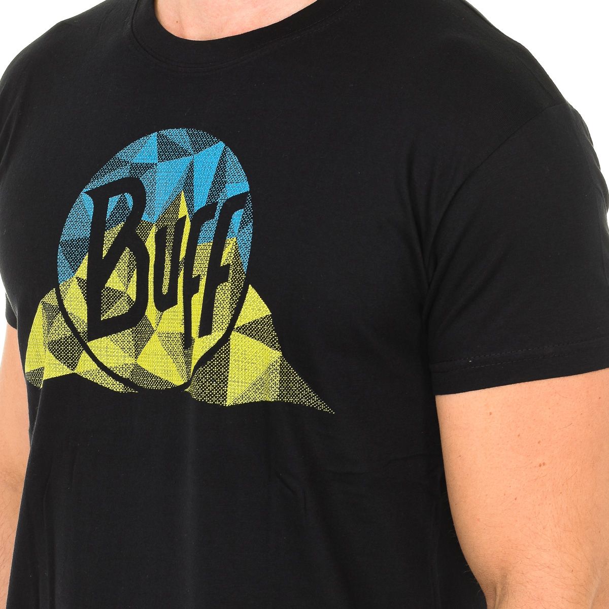Sportives Baumwoll-T-Shirt mit Grafiklogo