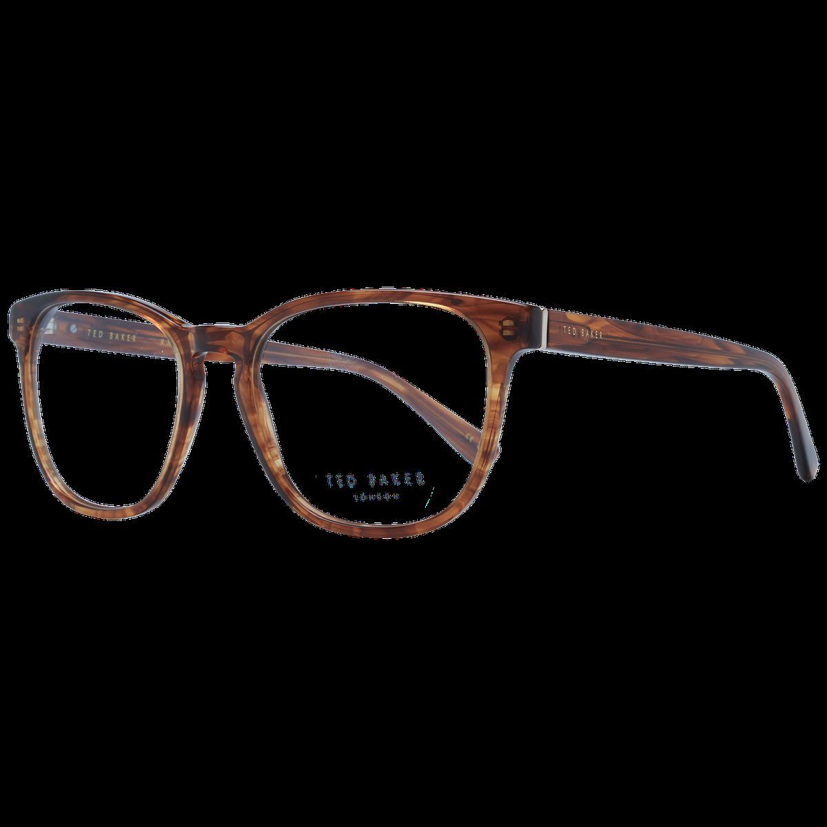 Trapezförmige Vollrandbrille in Schildpattoptik