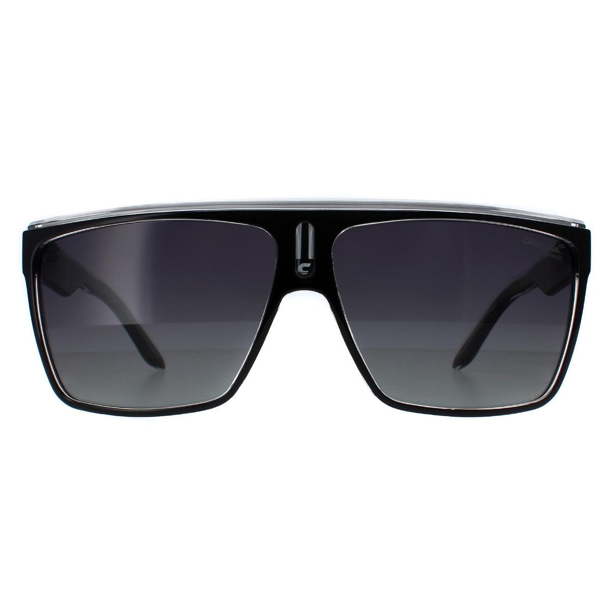 Übergroße Schild-Sonnenbrille mit Farbverlaufsglas