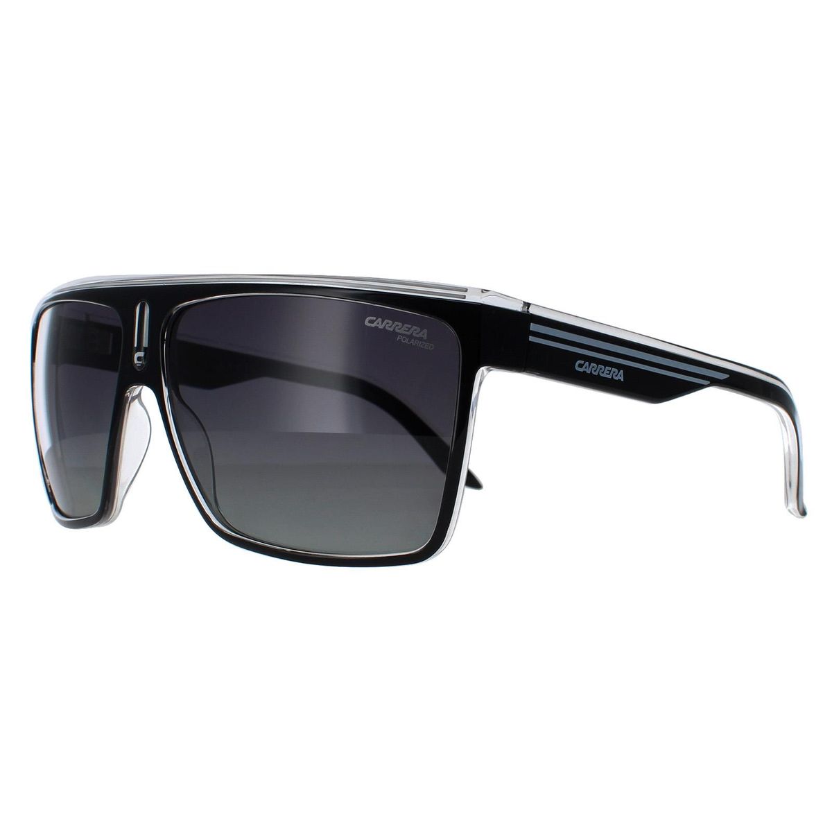 Übergroße Polarisierte Shield-Sonnenbrille