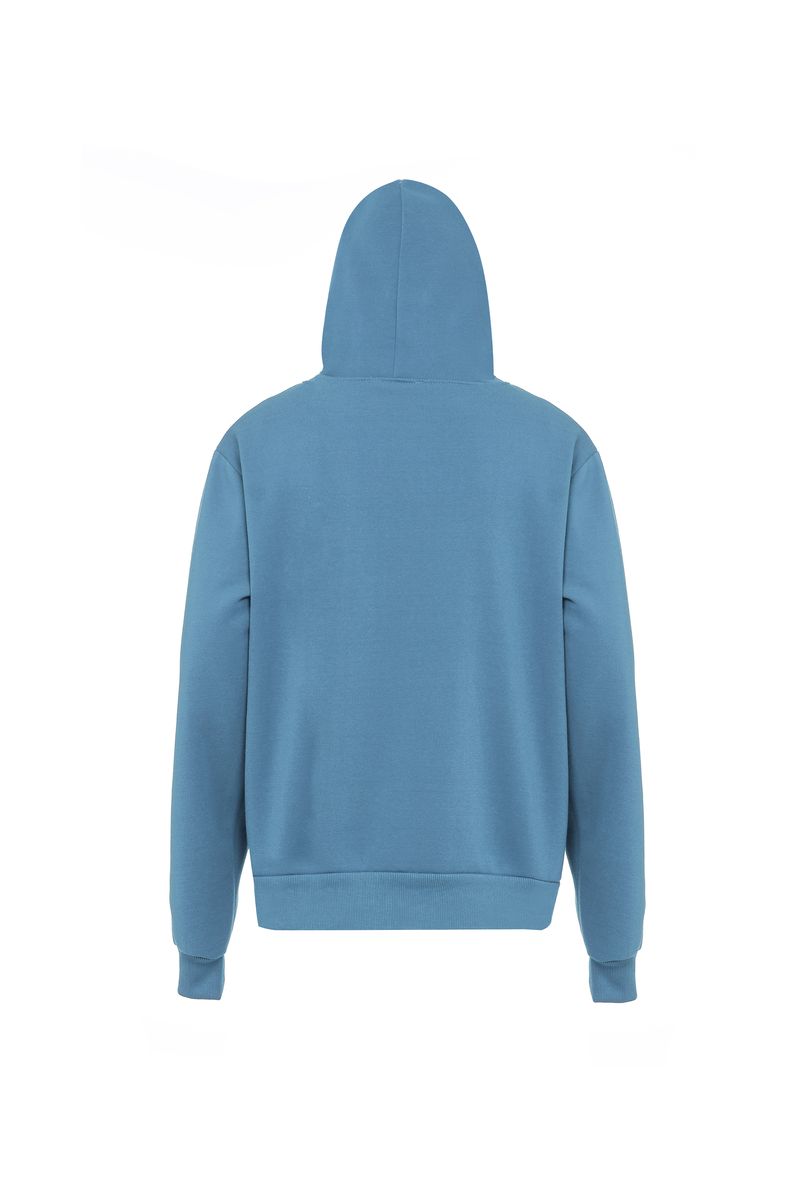 Klassische Sweatjacke mit Kapuze