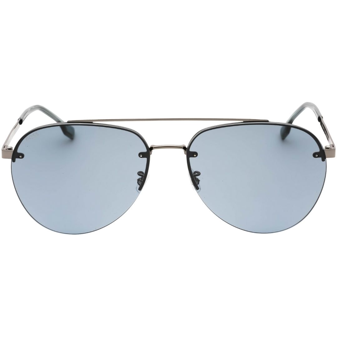 Pilotenbrille mit grauen Gläsern