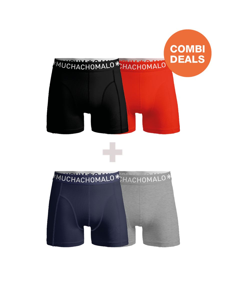 Herren Baumwoll-Boxershorts im Mehrpack