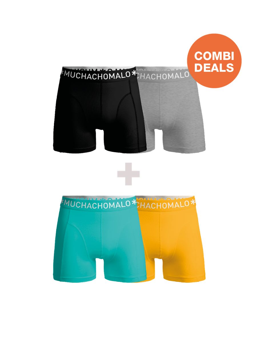 Herren Baumwoll-Boxershorts im Mehrpack