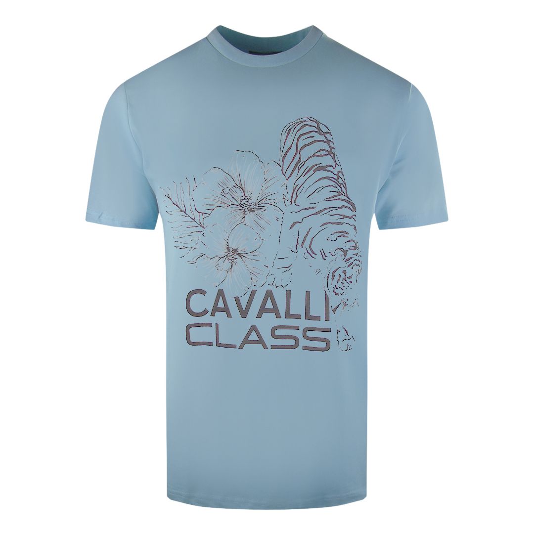 Grafik-T-Shirt mit Tiger-Motiv
