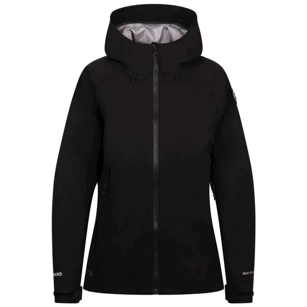 Trespass - "Justine DLX" Jacke, wasserfest für Damen (Schwarz)