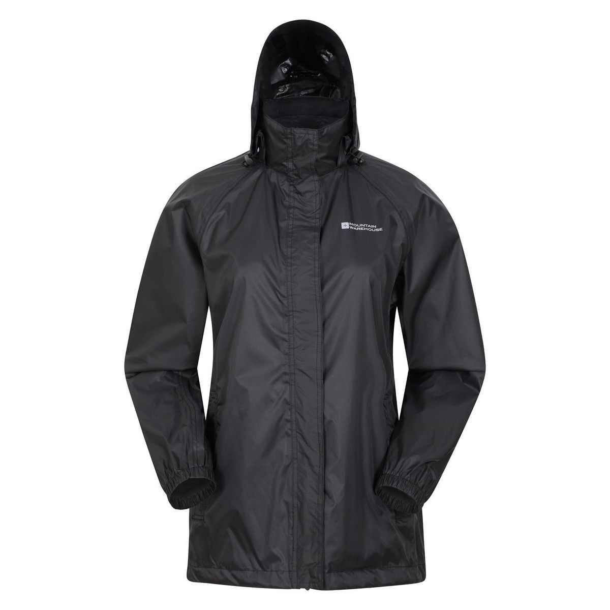 Leichte, packbare, wasserdichte Regenjacke