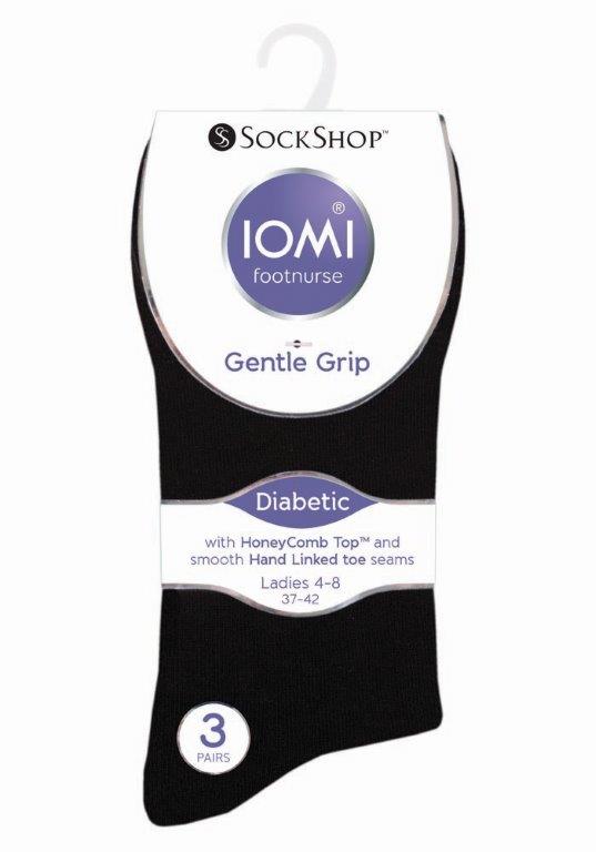 Nicht einschneidende Diabetikersocken aus Baumwolle
