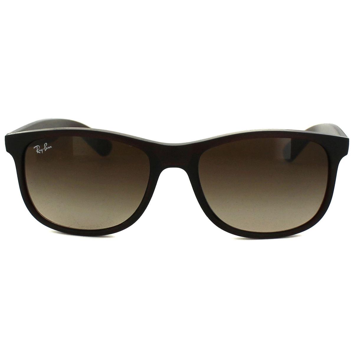 Sonnenbrille mit quadratischem Rahmen und Farbverlaufsglas