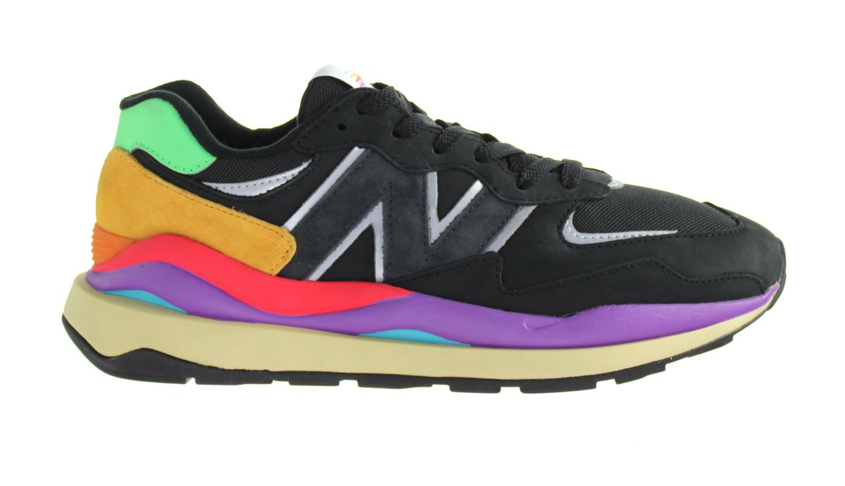 Multicolor Sneaker 57/40 im Retro-Stil