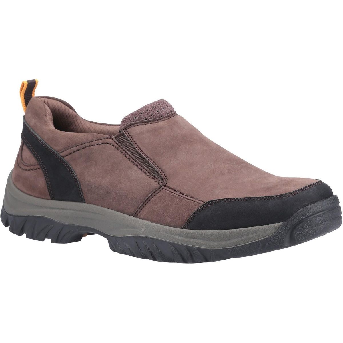 Cotswold Herren Boxwell Nubuk Leder Wanderschuh (Braun)