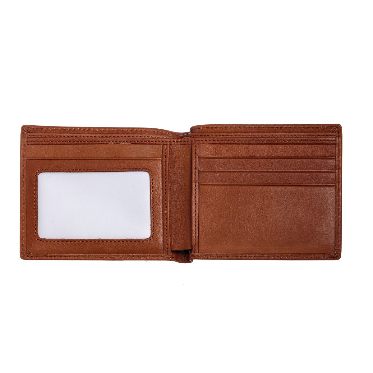 Klassische Bi-Fold Lederbörse