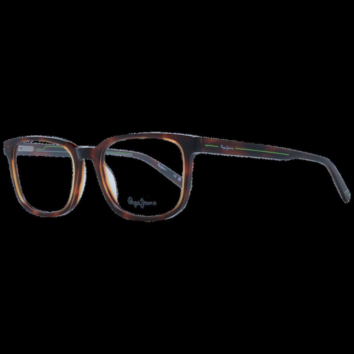 Rechteckige Acetat-Brille mit Vollrand