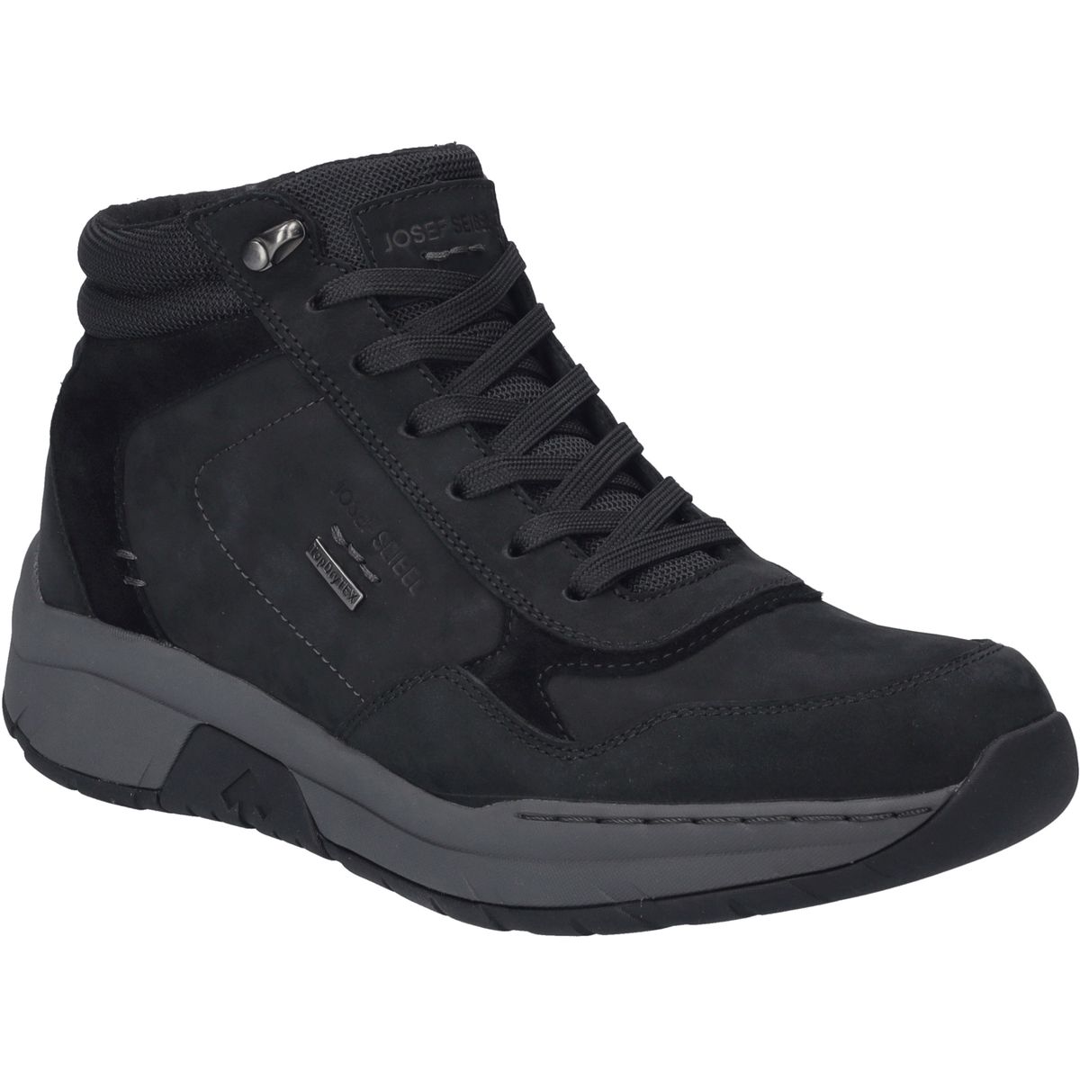 Herren Nubukleder Casual Mid-Top Sneaker
