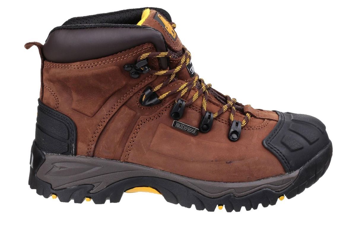 Bottes de sécurité à lacets imperméables Amblers Safety FS39