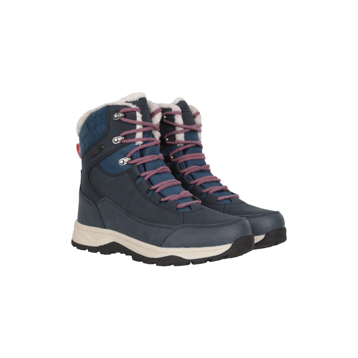 Mountain Warehouse - Damen Schneestiefel "Tundra", Leder (Marineblau)