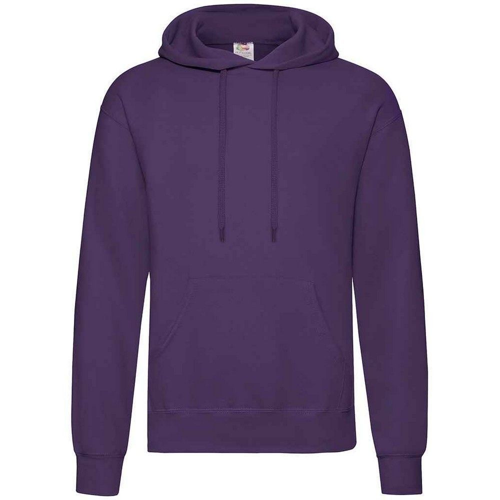Unisex Klassischer Fleece-Kapuzenpullover