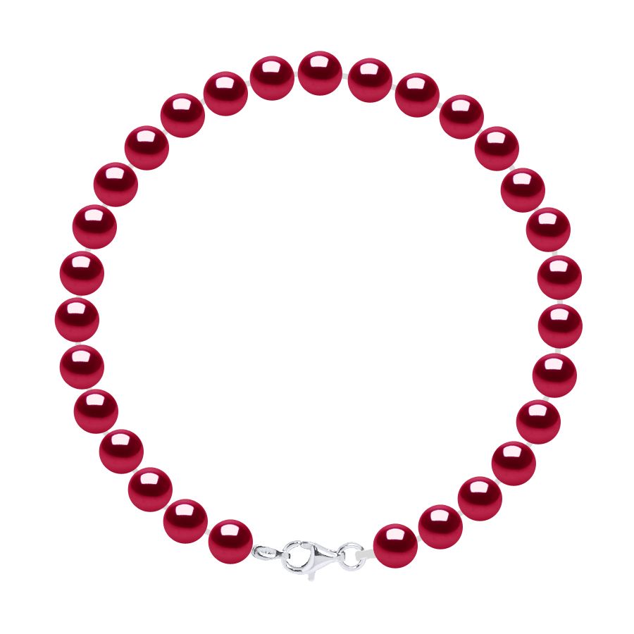 Glänzendes mehrfarbiges Süßwasserperlen-Armband