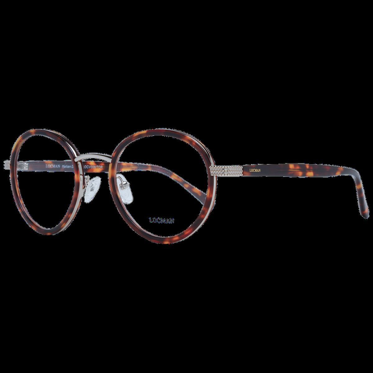 Runde Schildpatt-Acetat-Brille