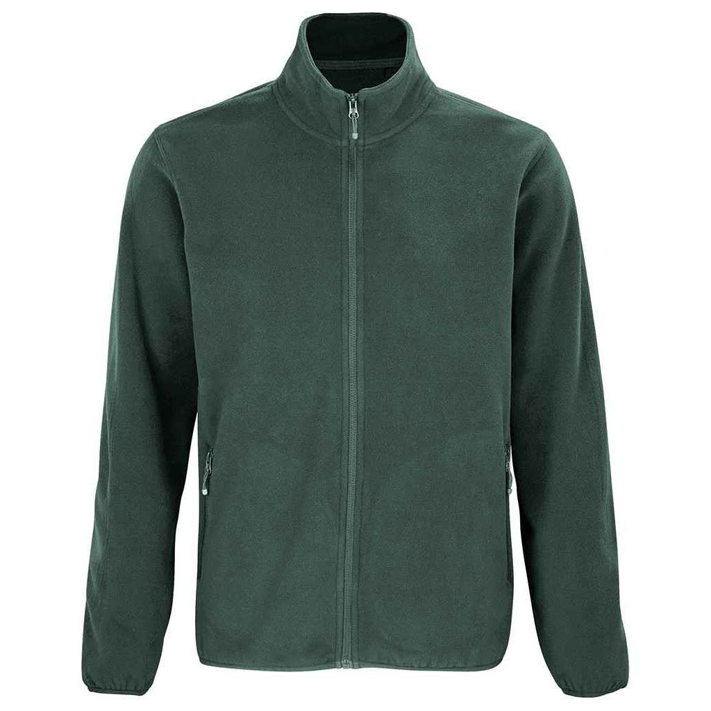 Recycelte Fleece Jacke mit Reißverschluss