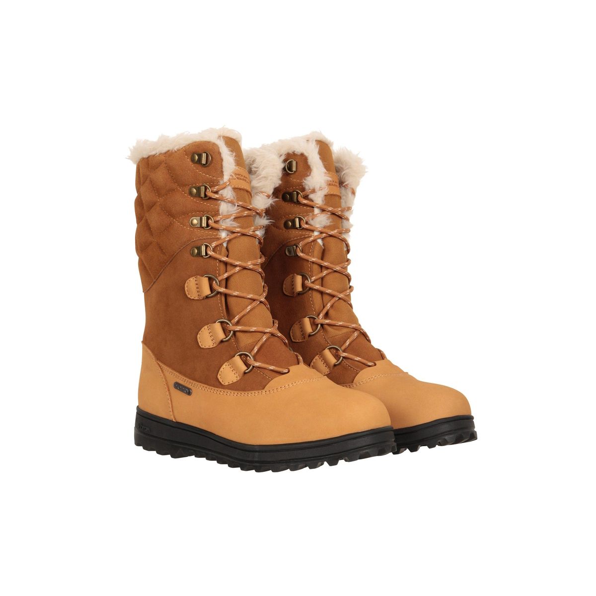 Mountain Warehouse - Damen Schneestiefel "Vostok", Leder (Braun)