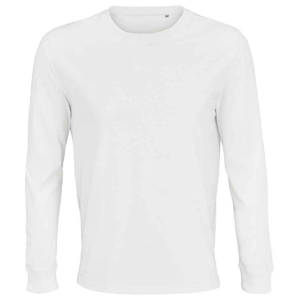 Unisex Langarm Baumwoll T-Shirt