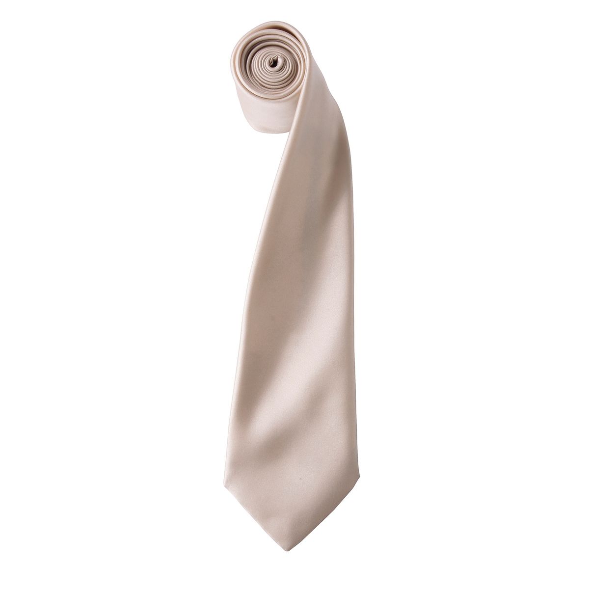 Schmale Herrenkrawatte aus Satin