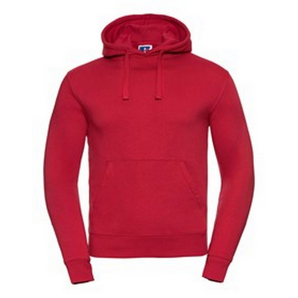 Roter Fleece-Pullover-Hoodie