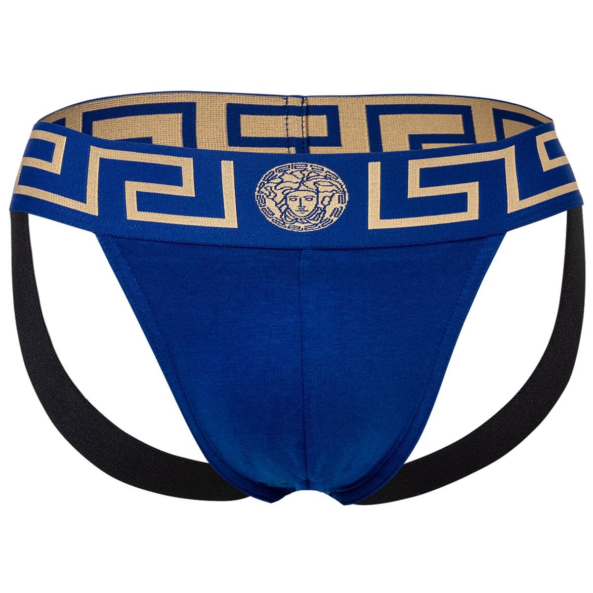 Griechischer Jockstrap mit Mäander und Medusa