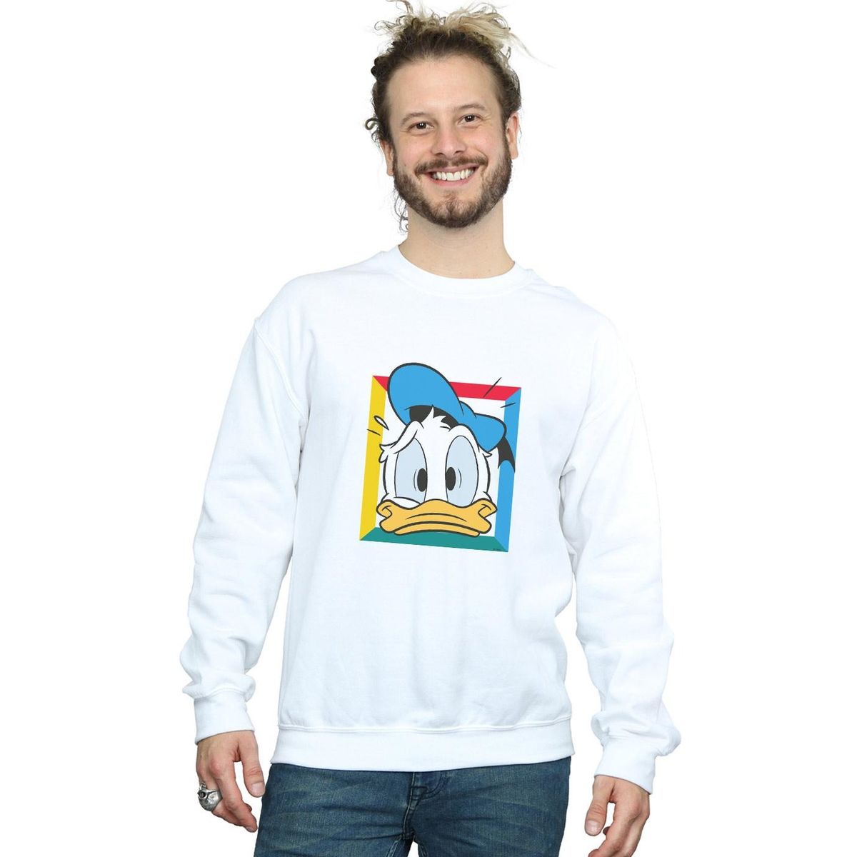 Donald Duck Grafik-Print Sweatshirt