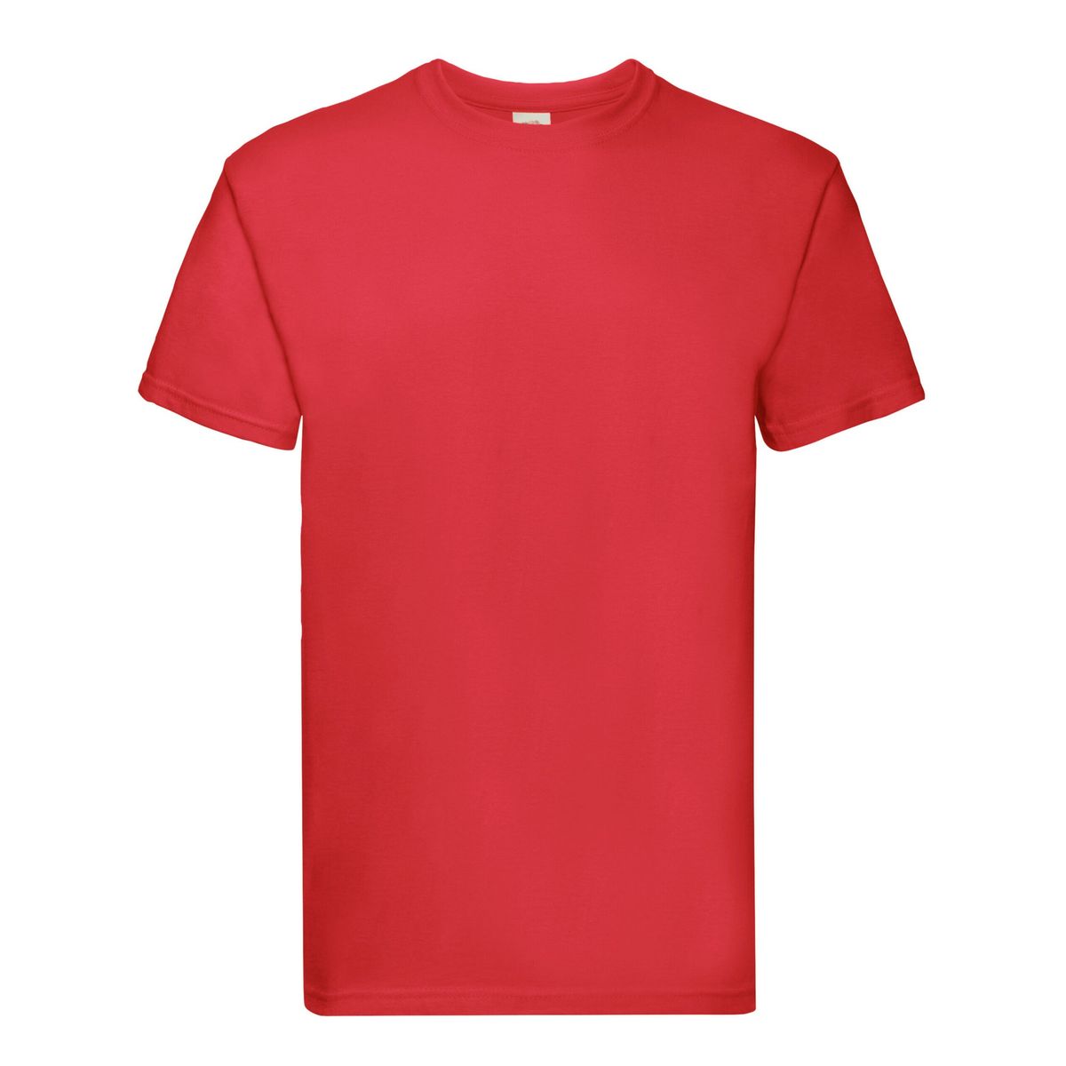 Klassisches einfarbiges Rundhals-T-Shirt