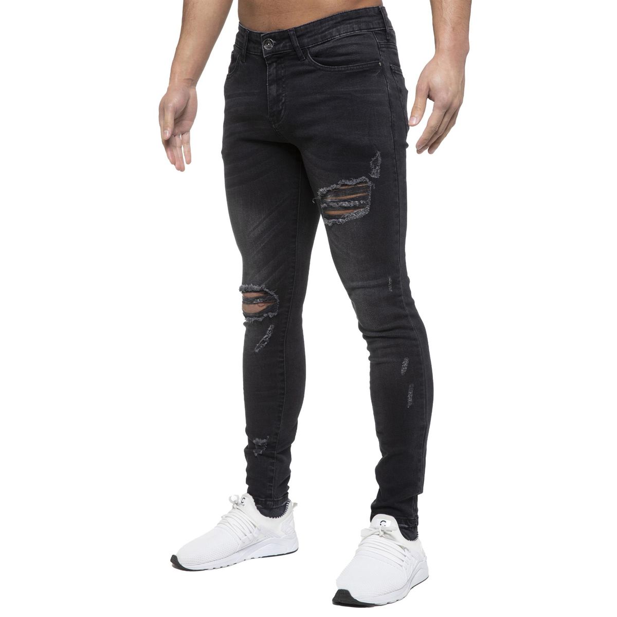 Herren Skinny Jeans mit Rissen