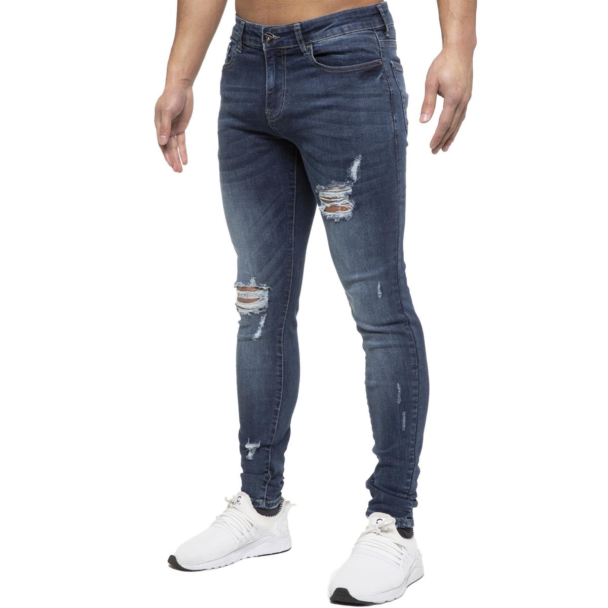 Herren Skinny Jeans mit Rissen
