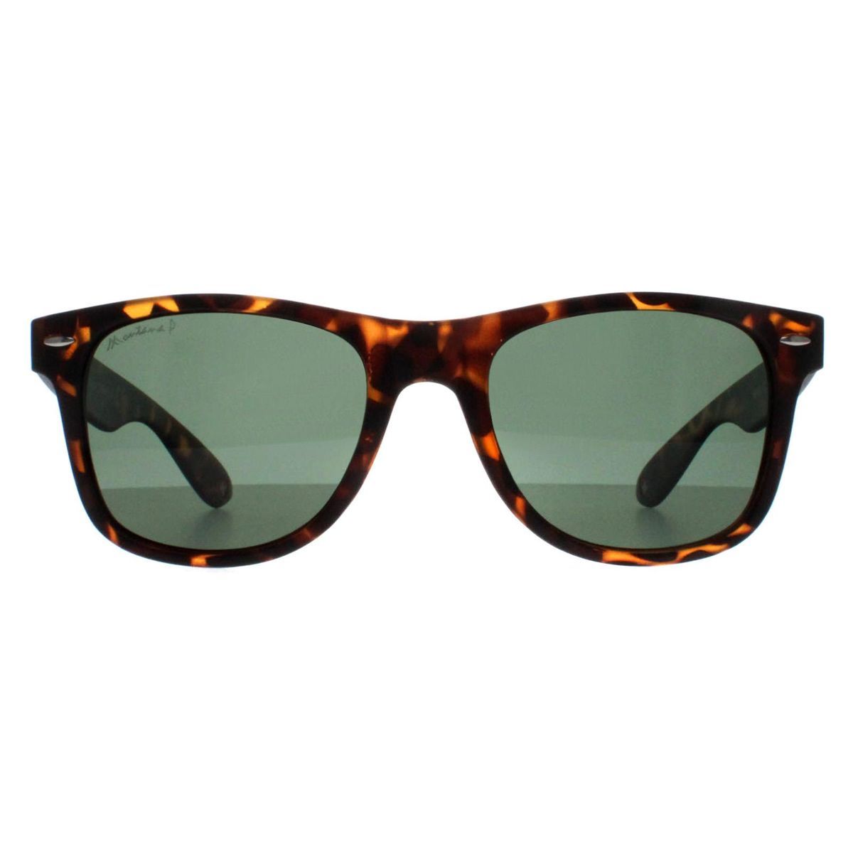 Eckige Sonnenbrille in Schildpatt-Optik