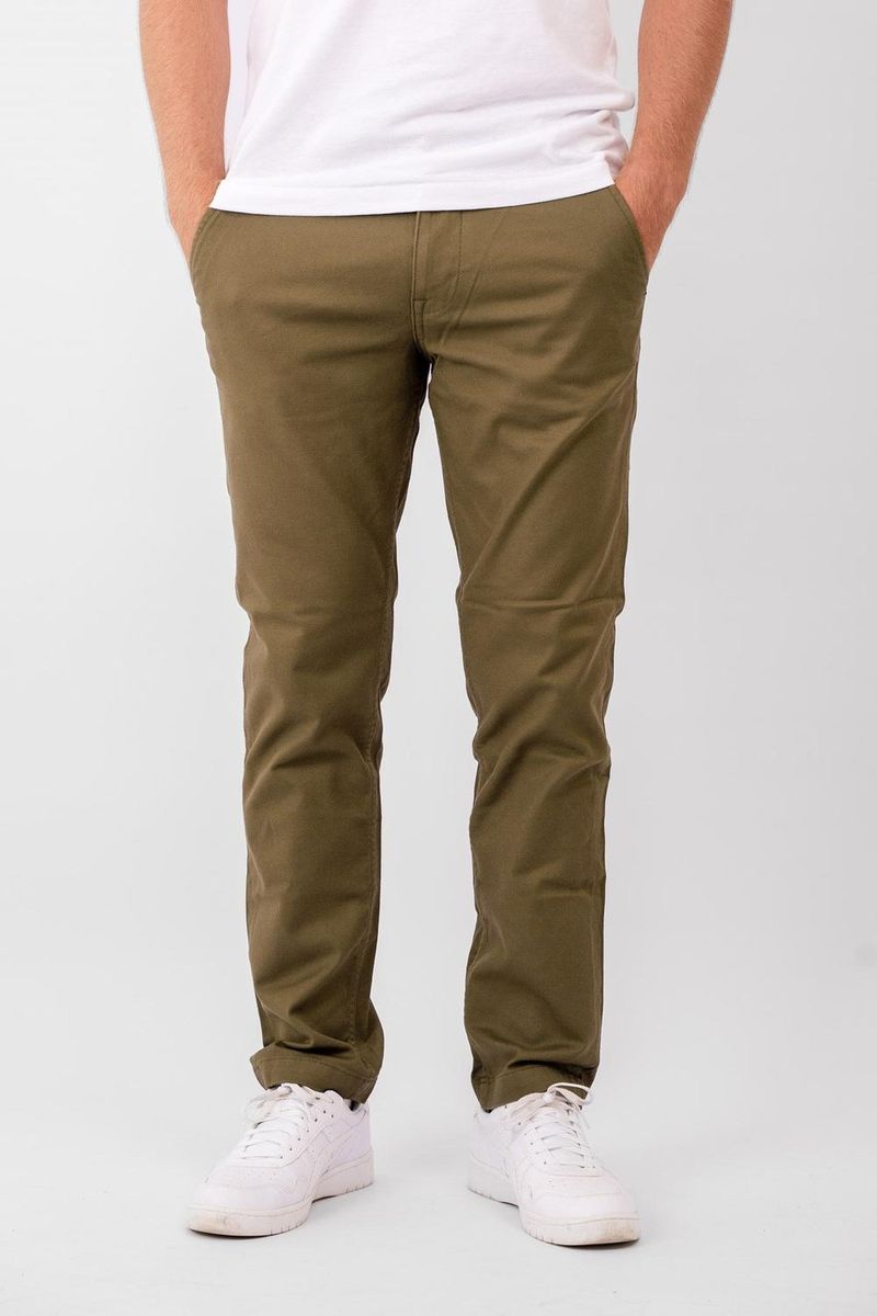 Performance Strukturierte Slim Fit Chinos