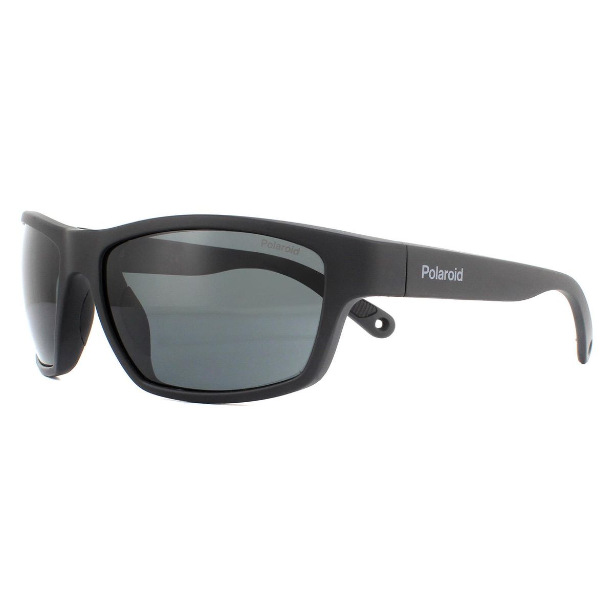 Sportliche Wrap-Sonnenbrille mit polarisierten Gläsern