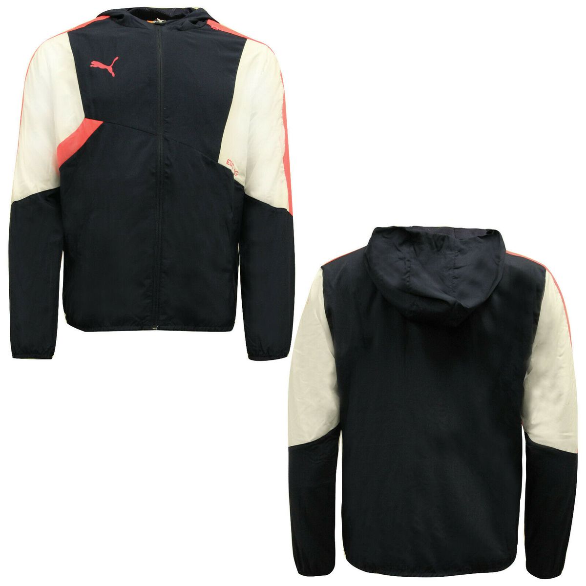Herren Trainingsjacke mit Farbblock
