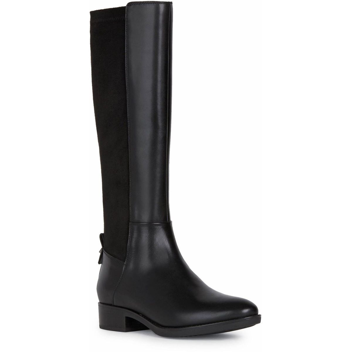 Geox D Felicity Leder Women's Schwarz Stiefel