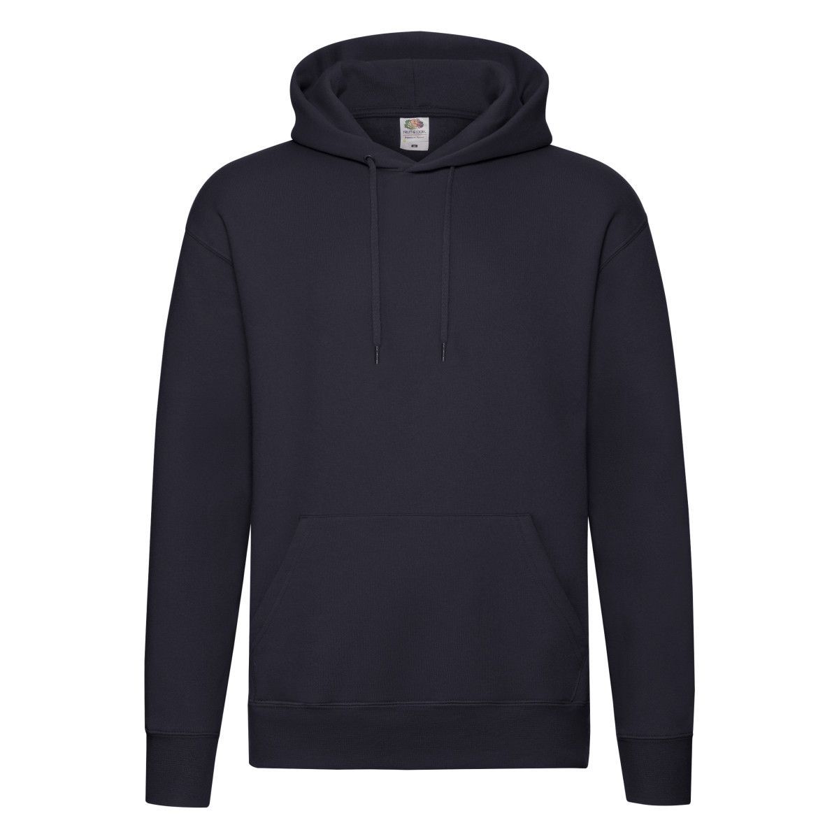 Klassischer Marineblauer Kapuzenpullover